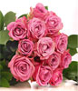 Bouquet of 12 Pink Roses 
