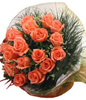 18 peach Roses