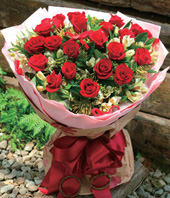 22 Red roses