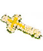 Arrangement Of Yellow & White Roses 