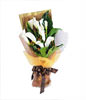 10 white lilies