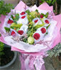 11 Imported red roses
