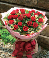 21 Red Roses,W: 50 × H: 60 × H: 60cm I LOVE YOU