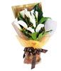10 Calla Lillies in a Bouquet
