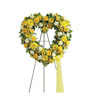Yellow and white flowers such as roses, cremones, carnations and more