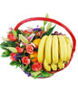 Happy Garden FFB130502,Send  bananas, oranges , grapes and other seasonal fruits