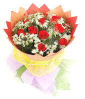 11 red roses