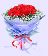 99 red roses