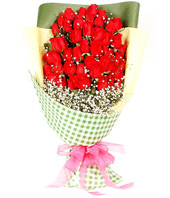 66 red roses