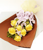 6 yellow roses