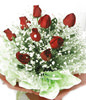 9 red roses