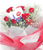 7 red roses