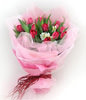 12 red tulip