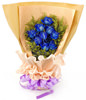 9 Blue Roses