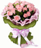 33 Pink roses with rich Gardenia leaves