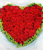 66 Red Roses with KIM leaf