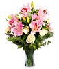 Spoil Them: white roses and pink lilies
