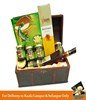 6 Bottles of Fish Essence with Ginseng & Cordyceps and Vinegar in a Treasure Chest