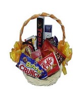 Hamper of Assorted Chocolates, Presented in a Basket