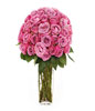 3 Dozen of Pink Roses in a Vase 