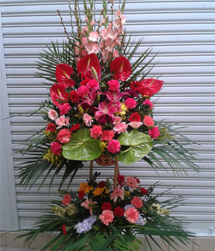 Two-Tier Hongkong Grand Opening Basket