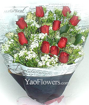 11 Red roses