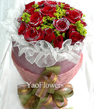 21 Red roses