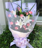 3 Lilium,15 Diana roses