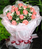 16 Pink roses