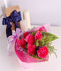 bright pink carnations