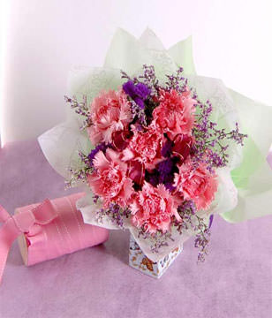 pink carnations