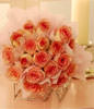 20 pink roses 
