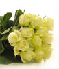 12 white roses