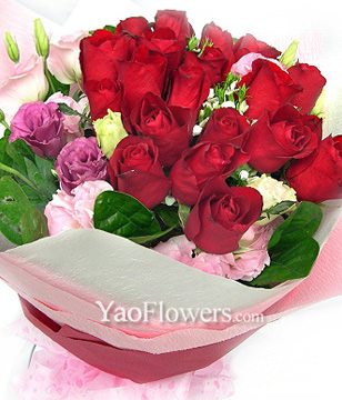 20 Red roses