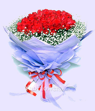 99 red roses