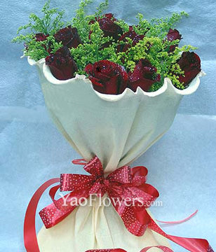 11 red roses