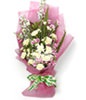 12 yellow carnations