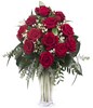 12 red roses