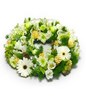 Classic circular wreath arrangement