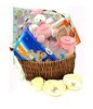 Diapers, Baby Clothing Gift Set, Feeding Set, Baby Wipes & Musical Toys