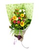 Hand bouquet of assorted flowers